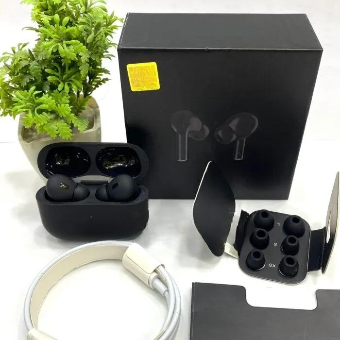 AirPods Pro 2 Wireless Earbuds – Black with Active Noise Cancellation & MagSafe Charging Case