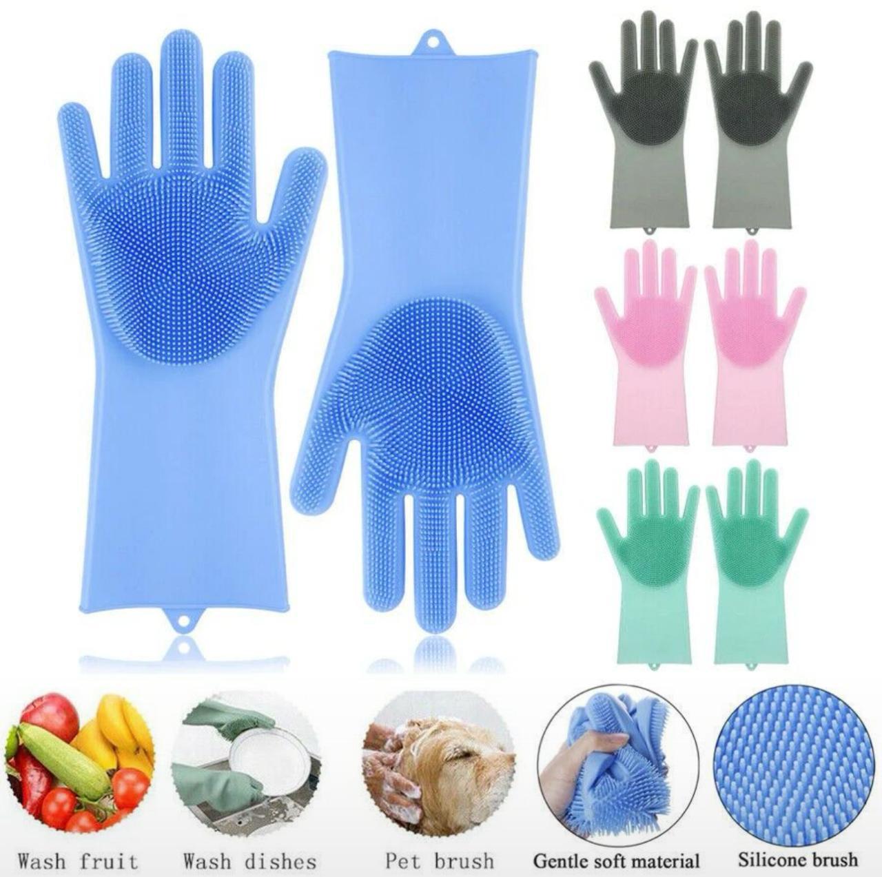 Silicone Dishwashing Gloves Durable Quality Comfortable Grip Reliable Performance Easy Cleaning (