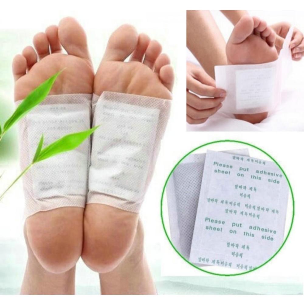 Kiyome Kinoki Detox Foot Pads | Pain-Free Cleansing Pads for Toxin Removal, Stress Relief & Improved Vital Organ Function | Red & Blueberry Variants (Random Variant)
