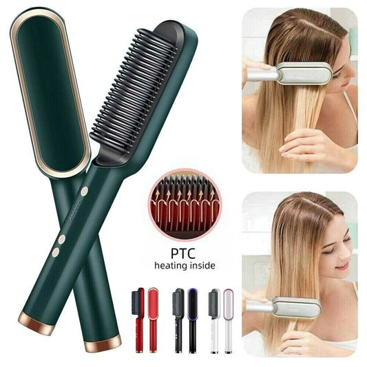 Mini Rechargeable Hair Straightener & Hot Comb