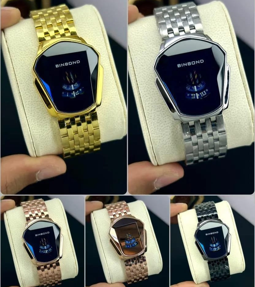 Stylish Mens Quartz Watch With Chain Strap Elegant Durable Quality Reliable Performance Timeless Design - Black Watch With Chain Strap Elegant Durable Quality Reliable Performance Timeless Design - Black