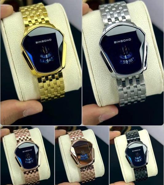 Stylish Mens Quartz Watch With Chain Strap Elegant Durable Quality Reliable Performance Timeless Design - Black Watch With Chain Strap Elegant Durable Quality Reliable Performance Timeless Design - Black