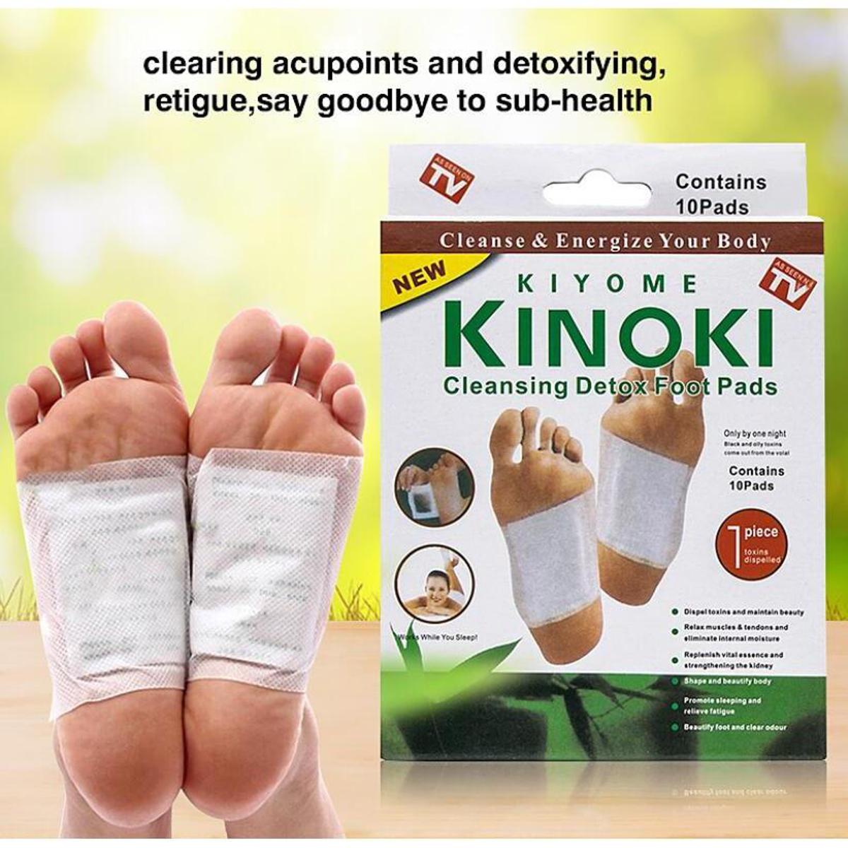 Kiyome Kinoki Detox Foot Pads | Pain-Free Cleansing Pads for Toxin Removal, Stress Relief & Improved Vital Organ Function | Red & Blueberry Variants (Random Variant)