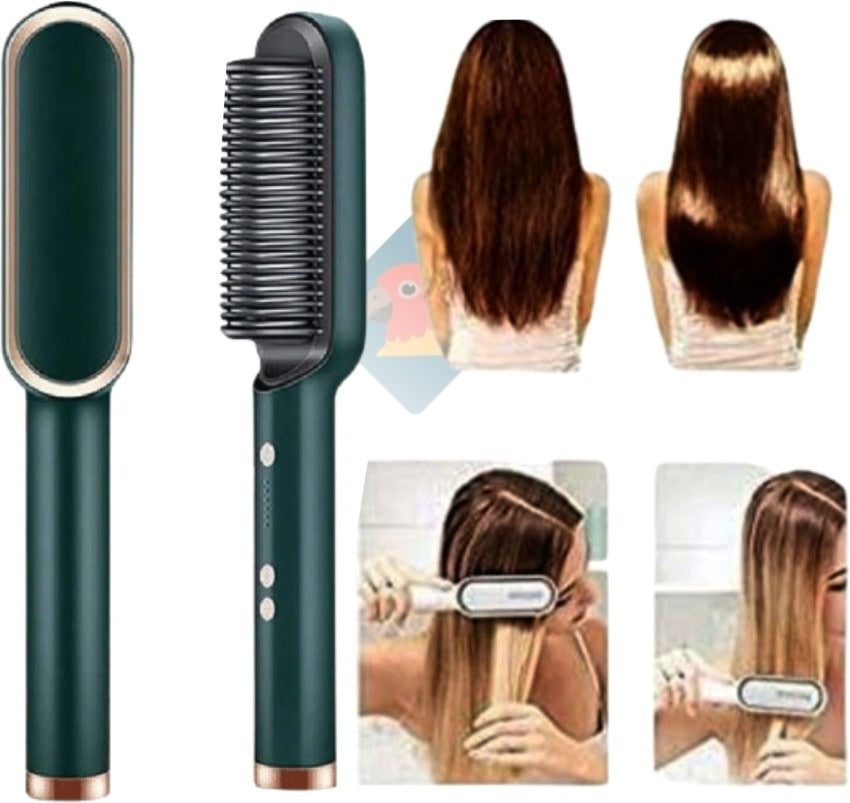 Mini Rechargeable Hair Straightener & Hot Comb