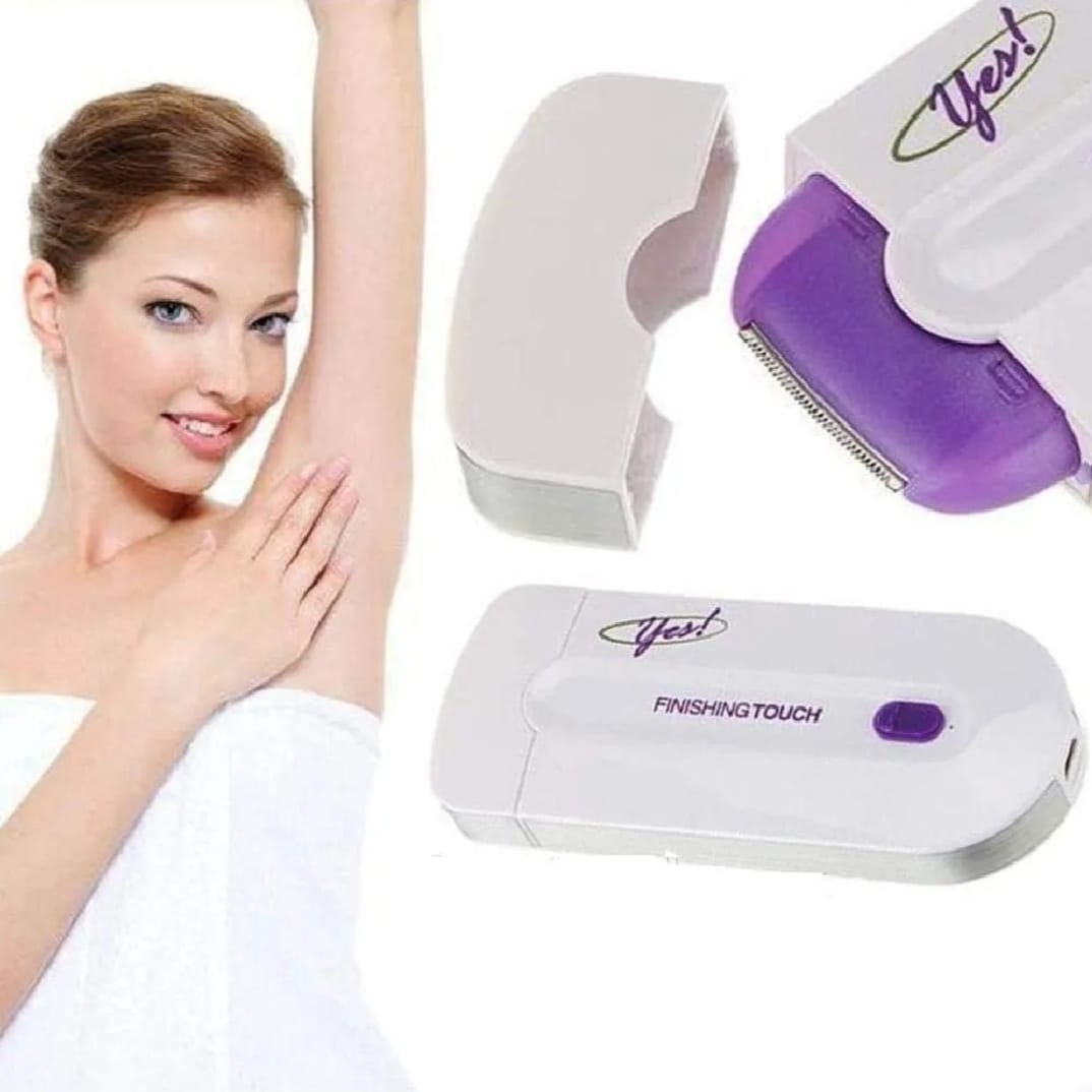 Finishing Touch Yes Hair Remover Rechargeable Painless Facial And Body Hair Remover Rotary Electric Shaver For Women