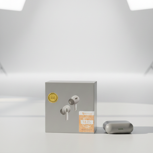 Airbuds Grey Edition | Wireless Earbuds with Better Sound Quality | Stylish & Comfortable