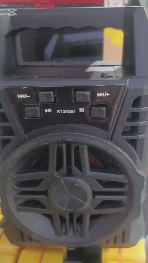 Professional Rechargeable Bluetooth 3.1 Speaker with RGB Light & FM Radio