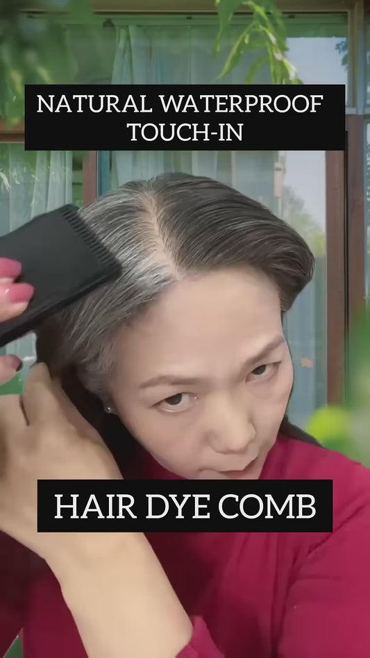 Water And Sweat Proof Hair Comb Dye Long Lasting Easy To Use Safe And Effective Hair Coloring Solution
