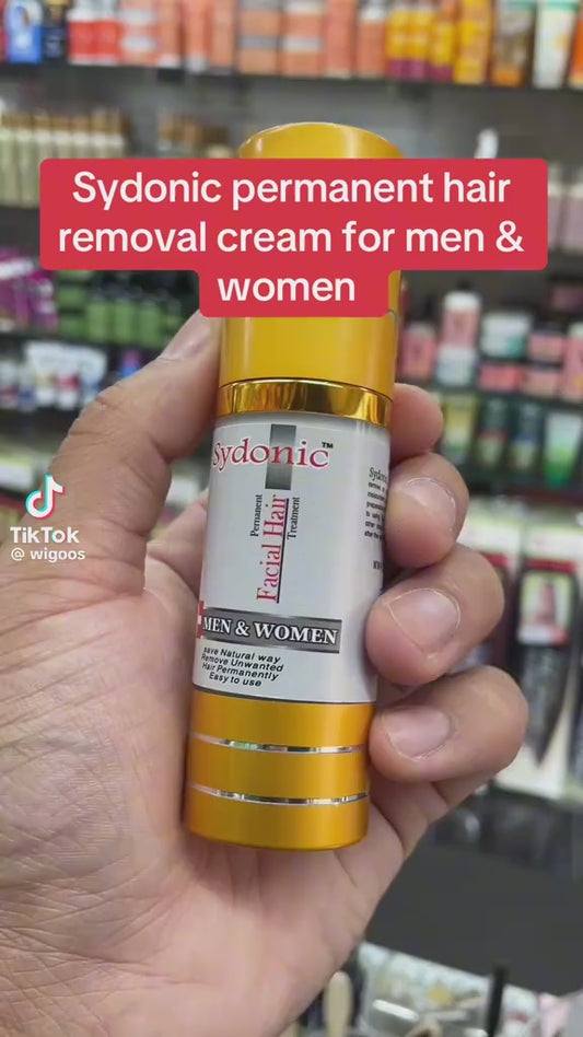 Sydonic Permanent Facial Hair Treatment – 30ml | Advanced Hair Reduction Solution for Men & Women